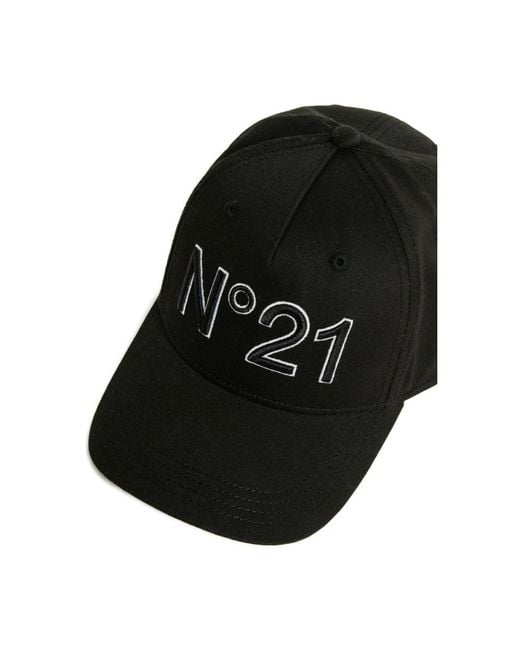 N°21 Caps in Black für Herren