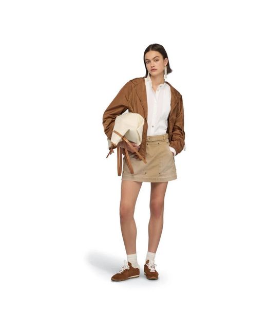 Semicouture Brown Light Jackets