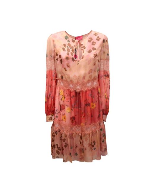 Blumarine Pink Short Dresses