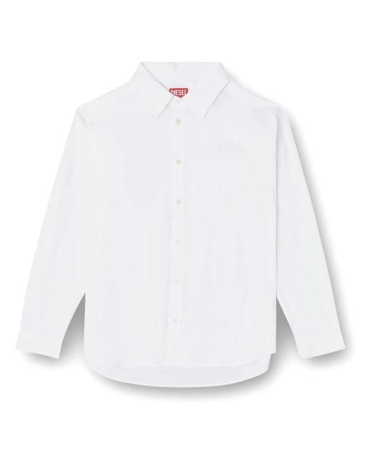 DIESEL White Formal Shirts for men