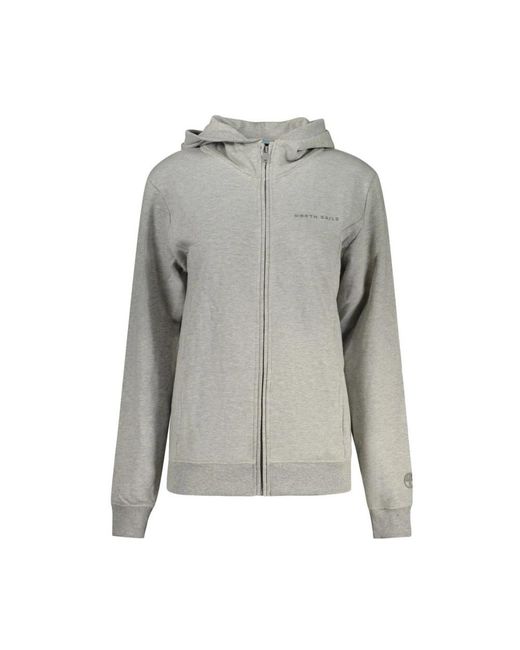 North Sails Gray Zip-Throughs