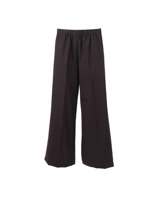 Antonelli Black Wide Trousers