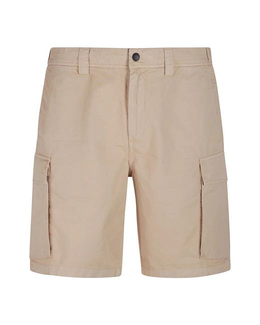 Woolrich Natural Casual Shorts for men