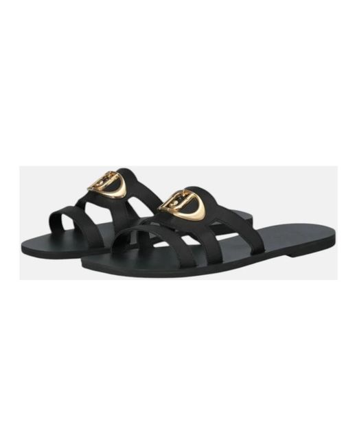 Liu Jo Black Sliders