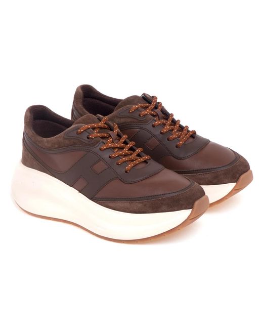 Hogan Brown Sneakers