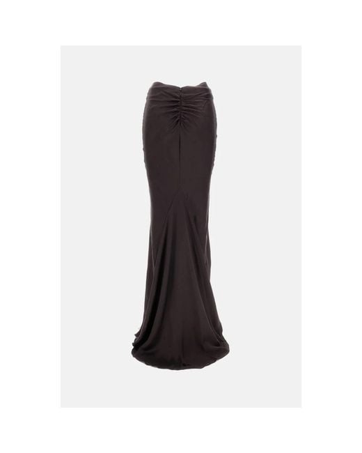 ANDAMANE Brown Maxi Skirts