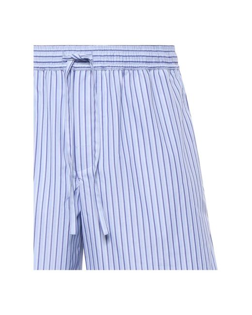 Dolce & Gabbana Blue Casual Shorts for men