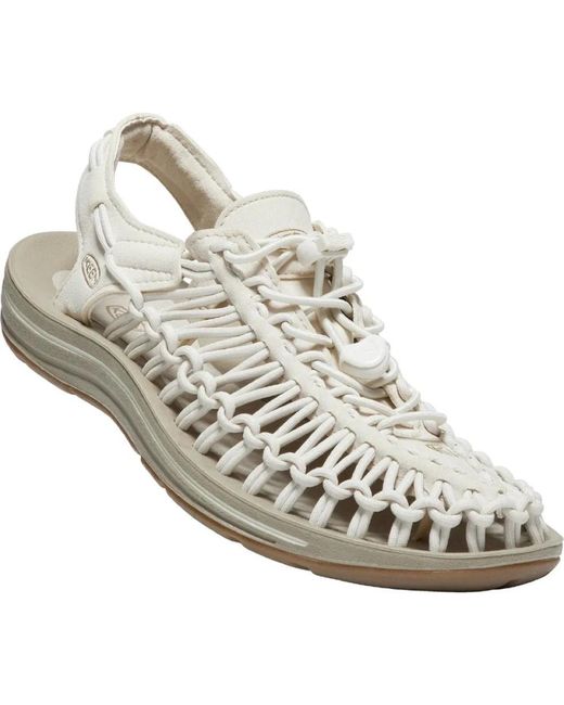 Flat Sandals Keen de color Metallic