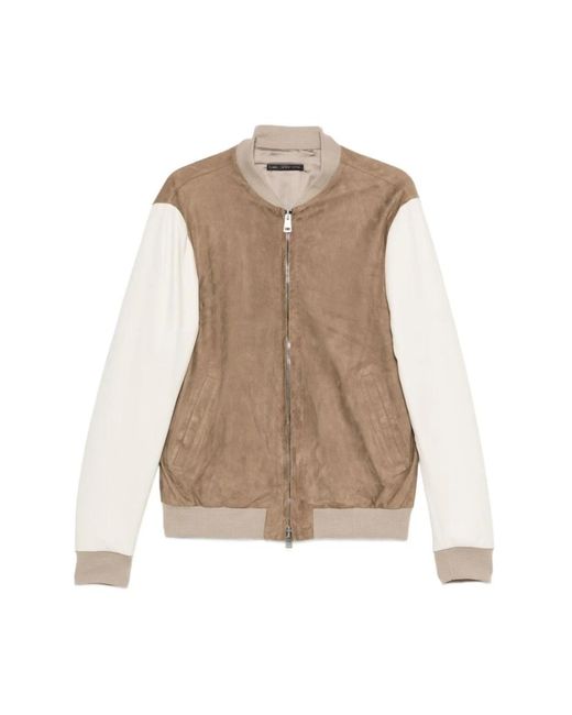 Bomber Jackets Low Brand de hombre de color Brown