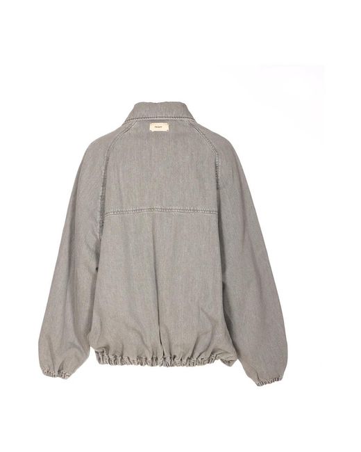 Denim Jackets Alysi de color Gray