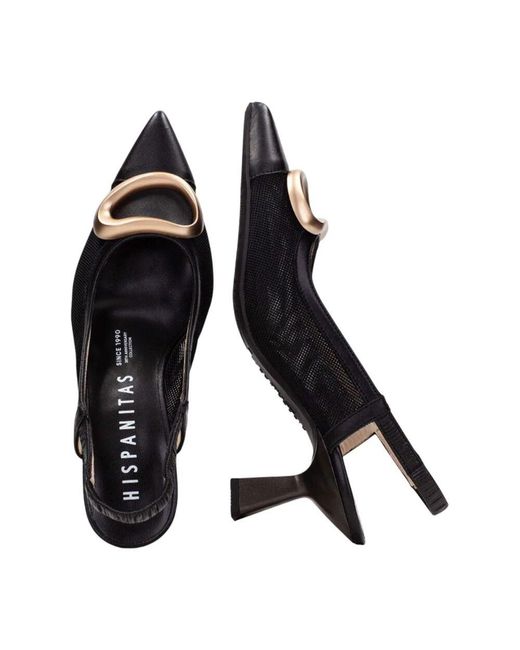 Hispanitas Black Schwarzer kleiderschuh