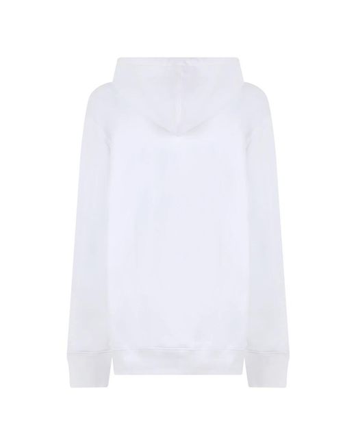 Moschino White Hoodies