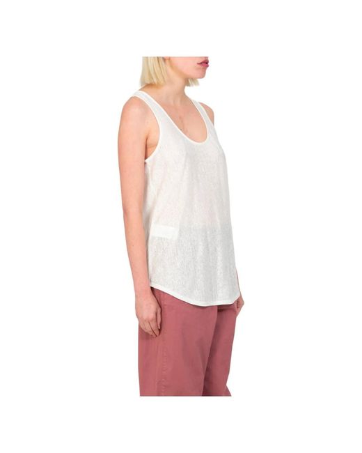 Tops > sleeveless tops Pinko en coloris White