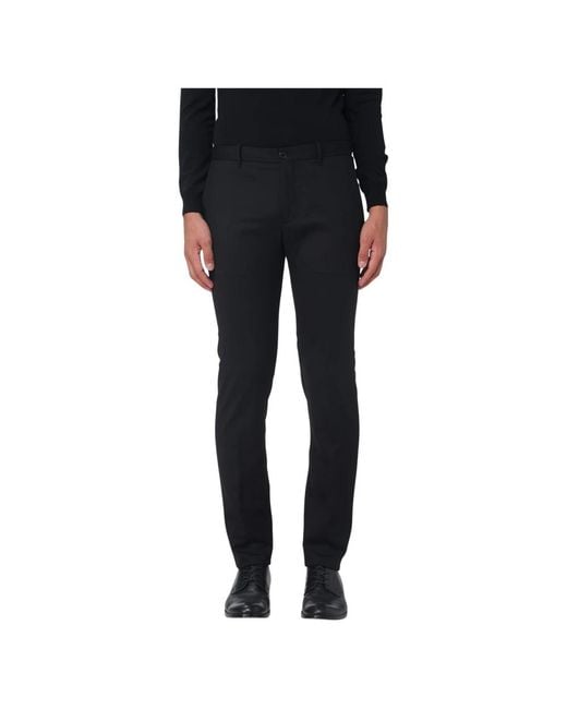 Incotex Blue Slim-Fit Trousers for men