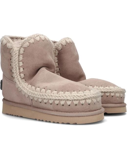 Mou Gray Winter Boots