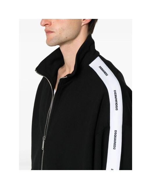 Sweatshirts & hoodies > zip-throughs DSquared² pour homme en coloris Black