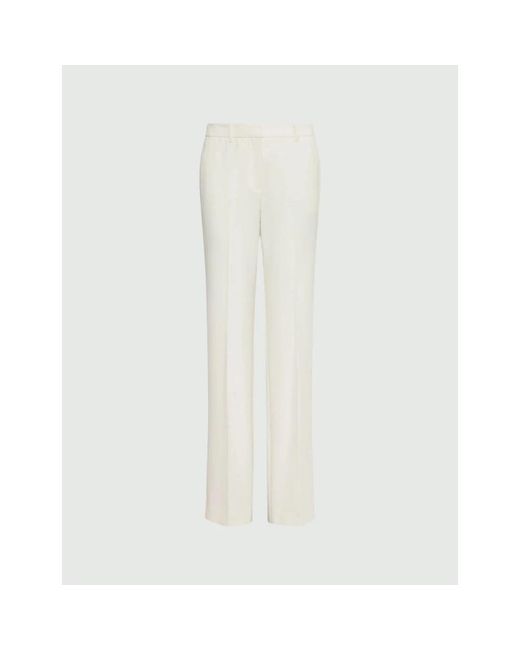 Marella White Wide Trousers