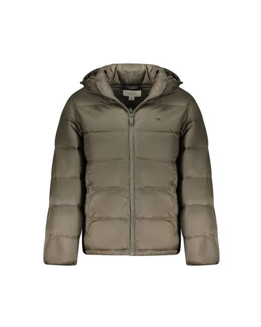 Calvin Klein Green Winter Jackets for men