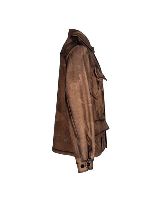 Gabriele Pasini Brown Light Jackets for men