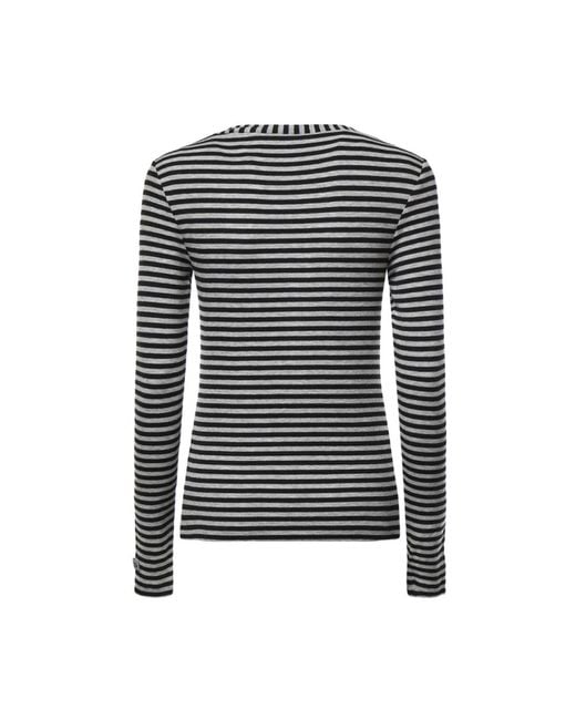 Pinko Black V-Neck Knitwear