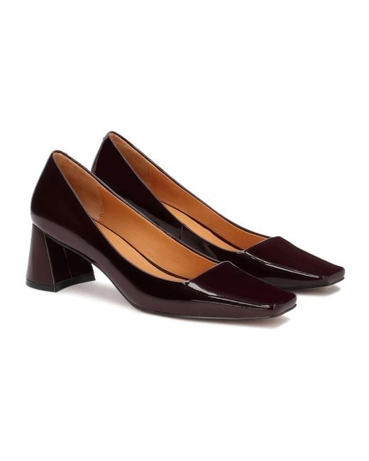 Kazar Brown Lackierte Pumps