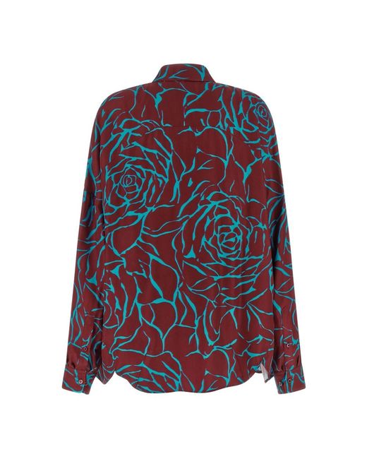 Dries Van Noten Blue Shirts