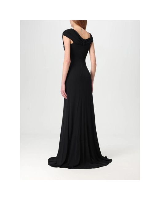 Gowns Elisabetta Franchi de color Black