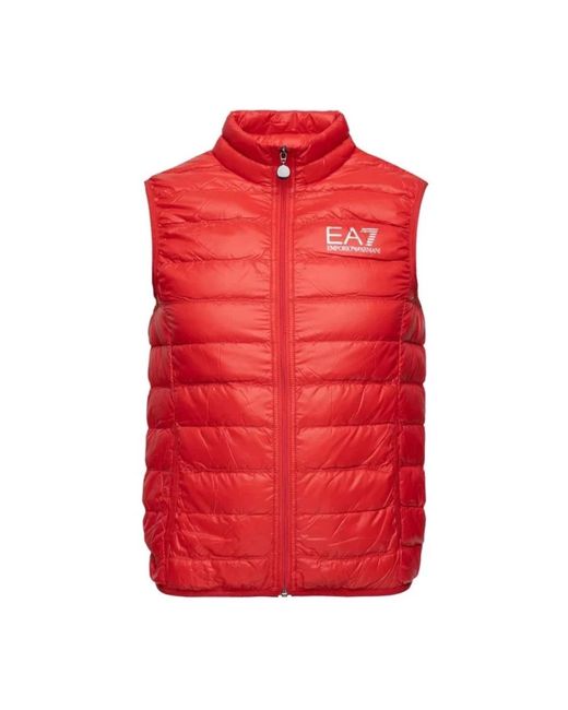 EA7 Red Vests for men
