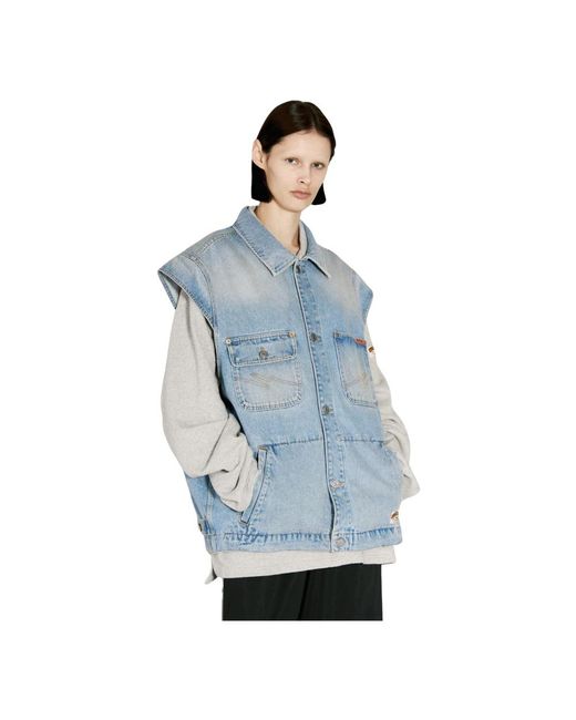 Martine Rose Blue Vests for men