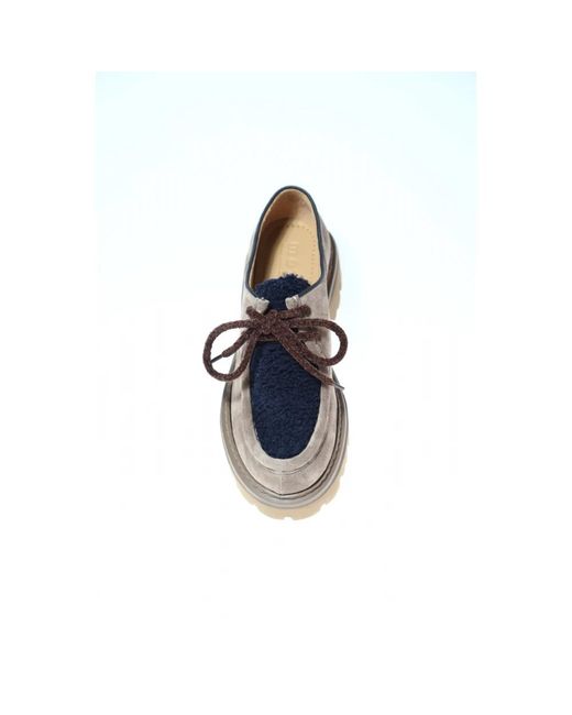 Maze Gray Laced Shoes