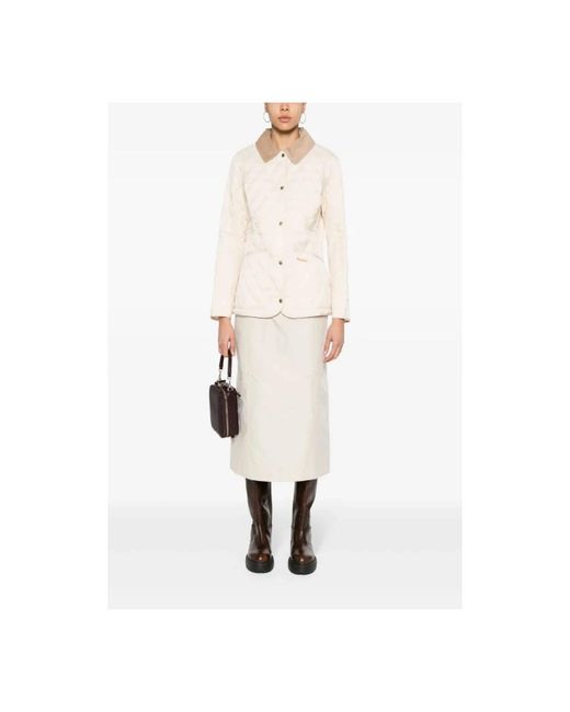 Barbour White Light Jackets