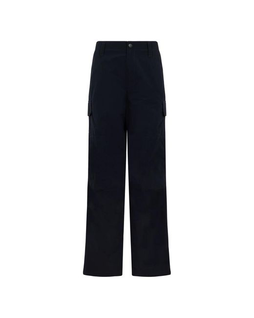Burberry Blue Wide Trousers for men