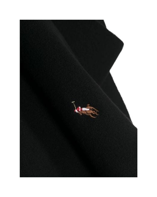 Polo Ralph Lauren Black Winter Scarves for men