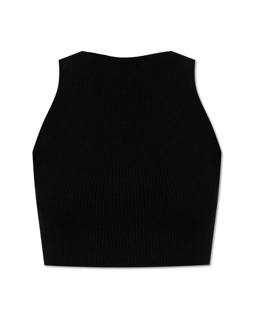 Aeron Black Blouses