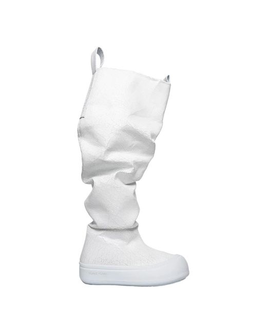 Yume Yume White Over-Knee Boots