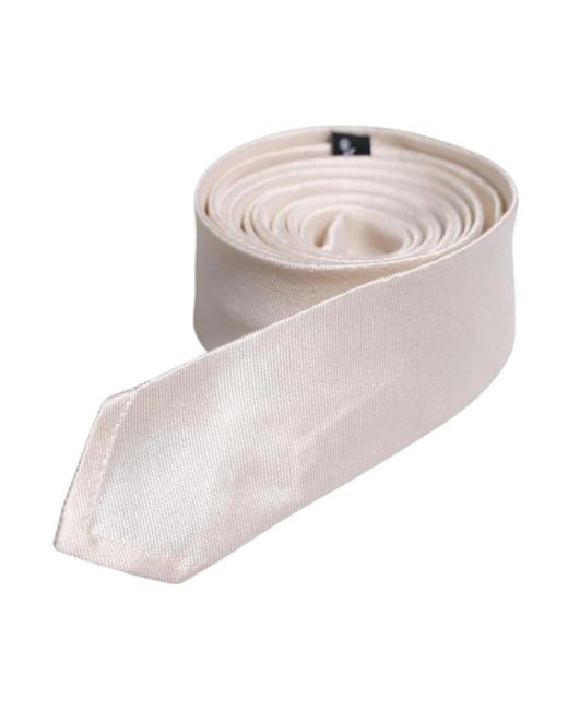 Ties di Dolce & Gabbana in White da Uomo
