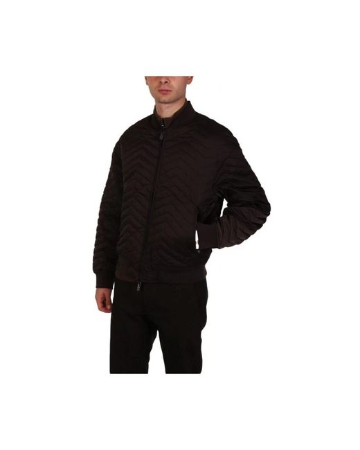 Emporio Armani Reversible Jacket in het Black voor heren