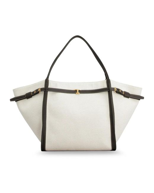 Tod's White Tote Bags