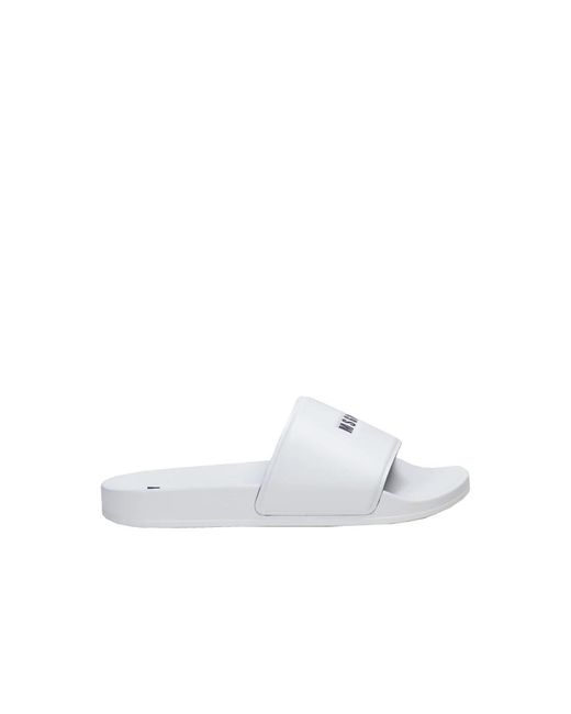 MSGM Slippers in het White voor heren