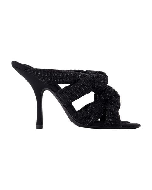 Alexander Wang Black Heeled Mules