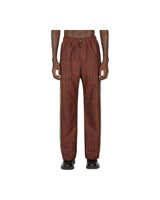 Trousers > straight trousers Ahluwalia pour homme en coloris Red
