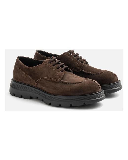 Fabi Brown Laced Shoes for men