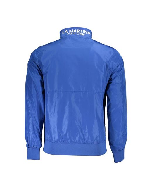 La Martina Blue Light Jackets for men