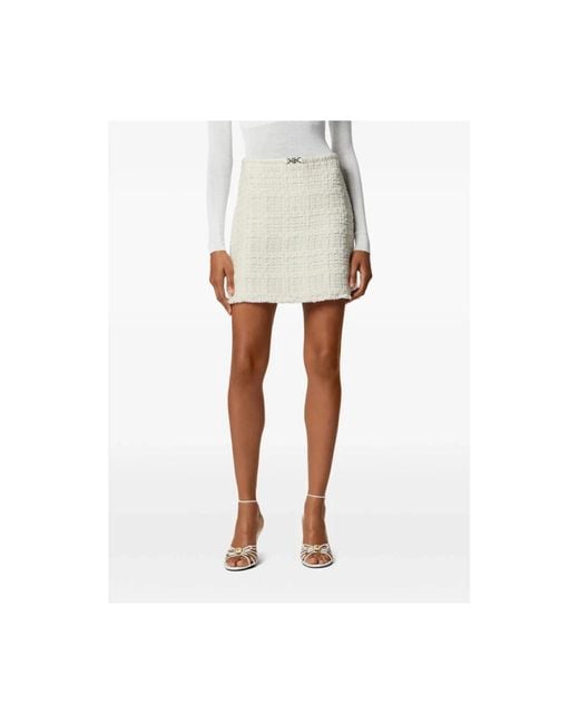 Versace Natural Short Skirts