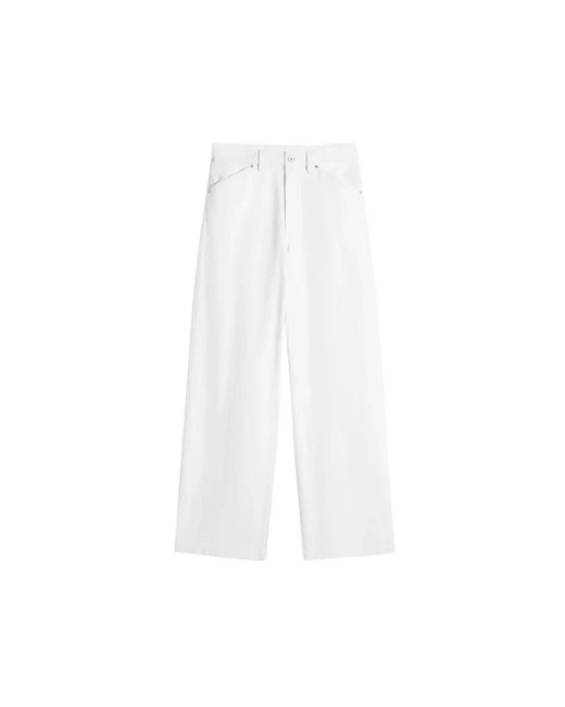 Lemaire White Pants for men