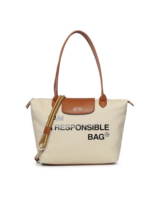 V73 Natural Tote