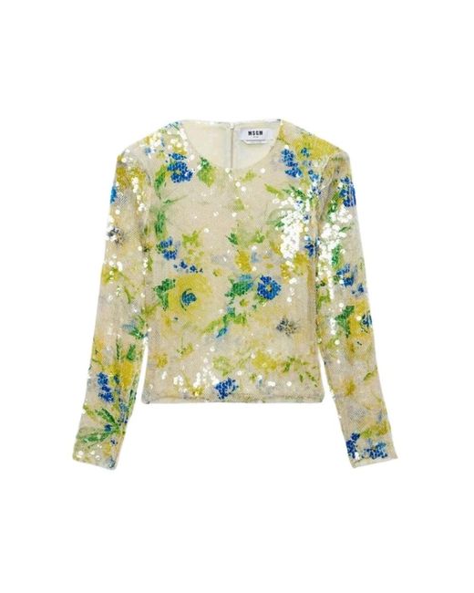 Blouses di MSGM in Green