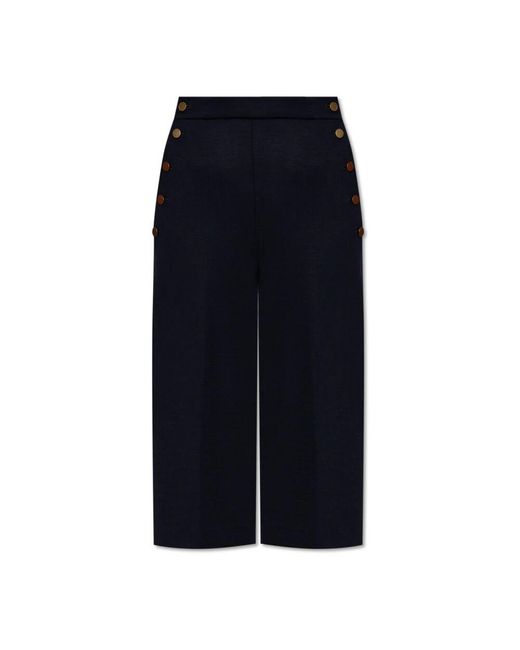 Max Mara Blue Bermuda shorts valdez