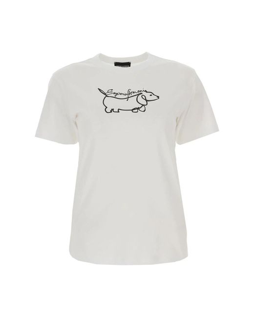 Emporio Armani White T-Shirts
