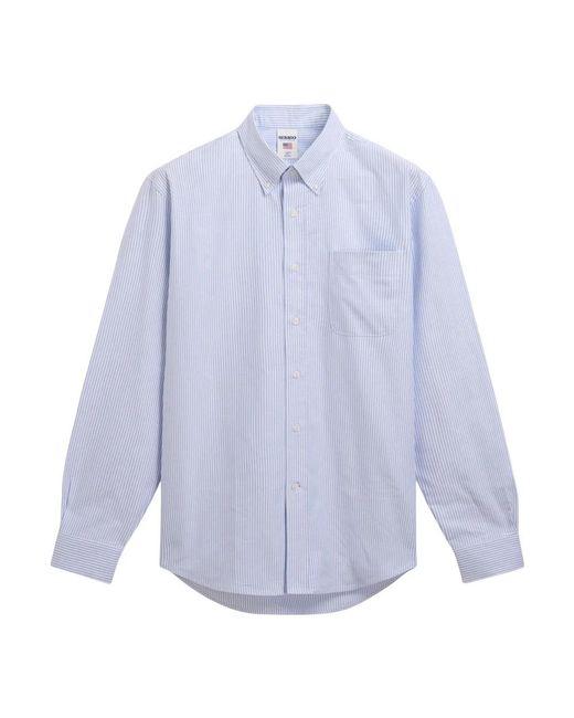 Sebago Blue Casual Shirts for men